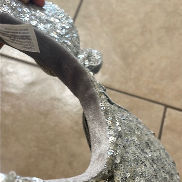 Disney Silver Sequin Minnie Mouse Headband - Picture 3 of 3